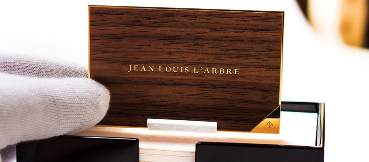 The most luxurious business card in the world