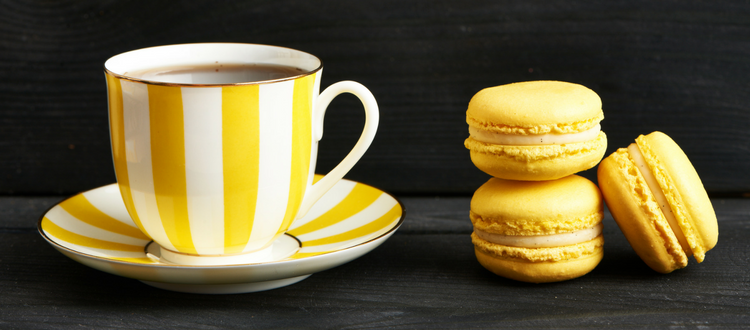 Cooking with tea – citrus, white chocolate and tea macarons